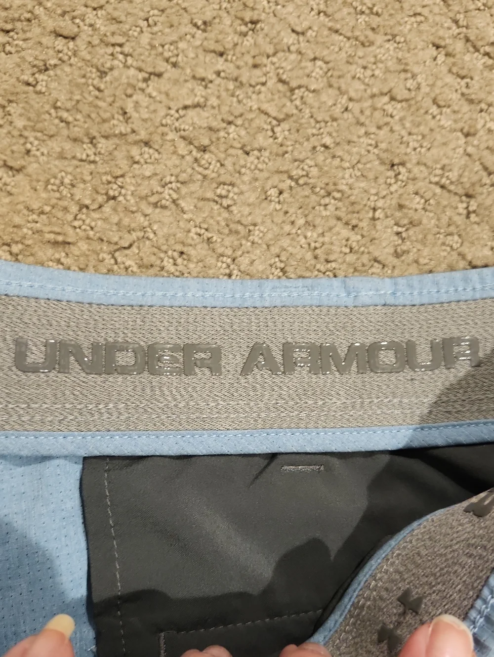 NEW* Under Armour Men's Light Blue Casual Shorts Golf Sz 40